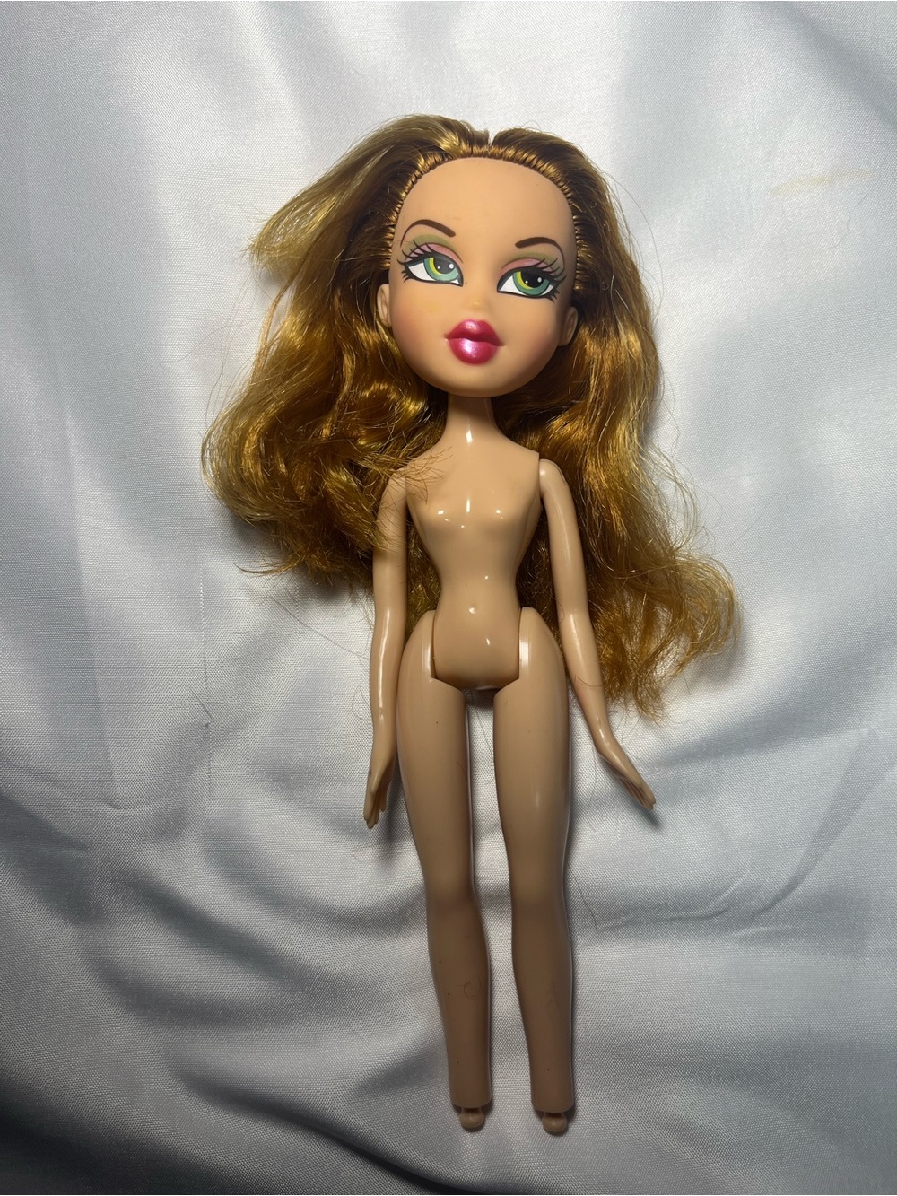 Vintage Bratz Meygan Strut It Doll 2001 MGA Nude No Shoes Red Hair